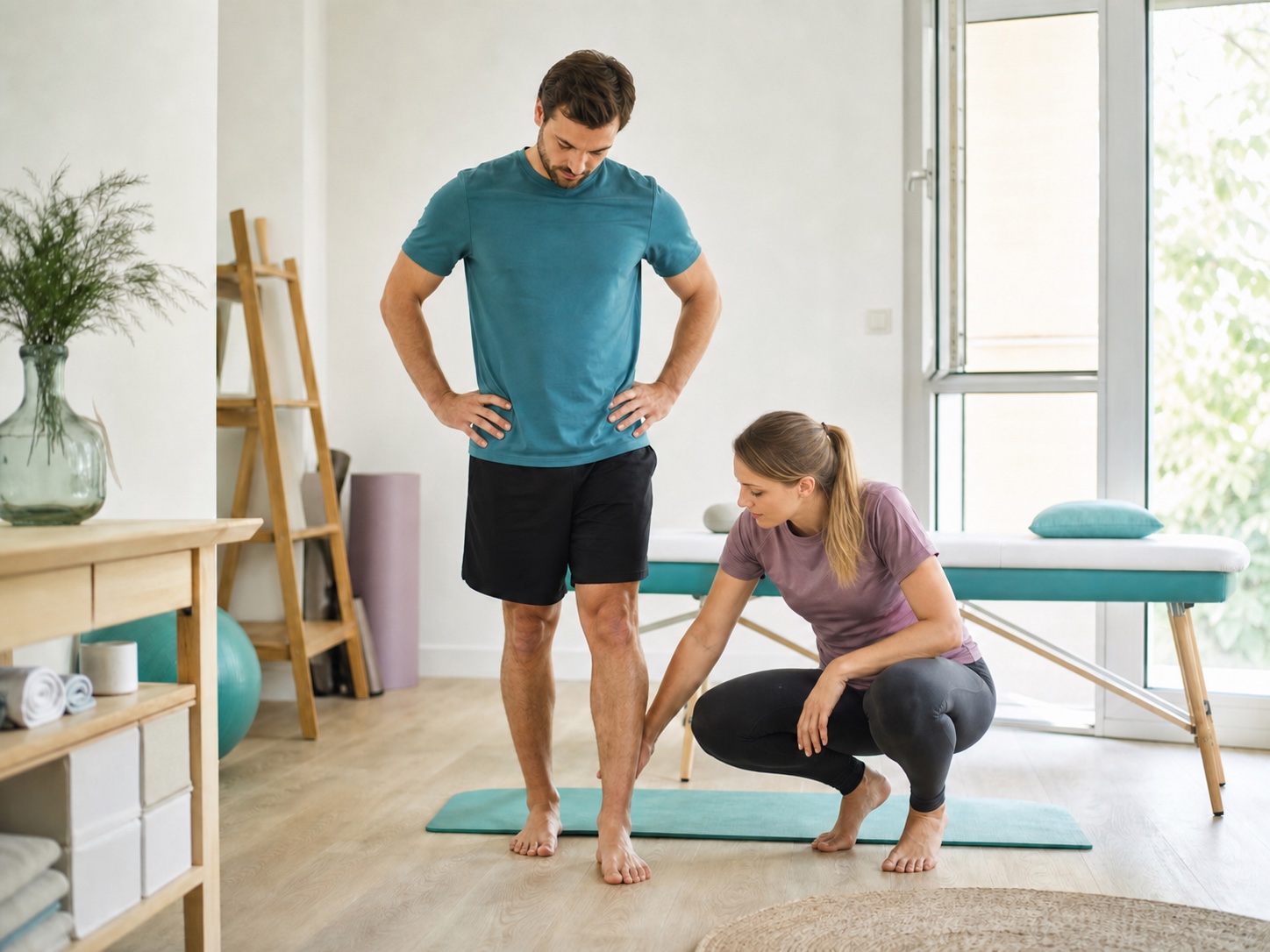Observation douce de la posture et de la mobilité d’un patient
